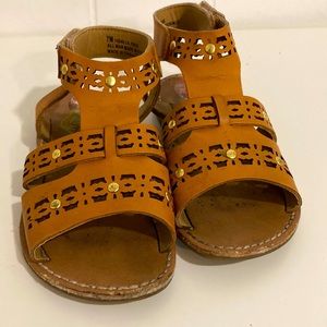 Terr-a-cotta Sandals 7 Toddler